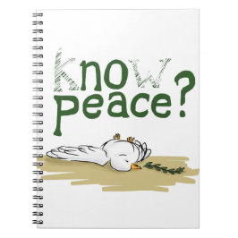 Know Peace Civil Rights Activist Journal Notitieboek