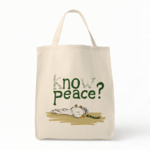 Know Peace Civil Rights Activist Tote Bag
