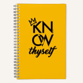 KNOW THYSELF: Strategic Executive Journal Notitieboek (Voorkant)