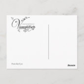 Know Thyself Vamplified Briefkaart (Achterkant)