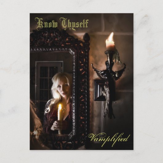 Know Thyself Vamplified Briefkaart (Voorkant)