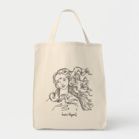 Know Thyself Venus Tote Tote Bag (Voorkant)