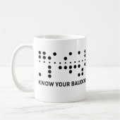 Know Your Baudot Koffiemok (Links)
