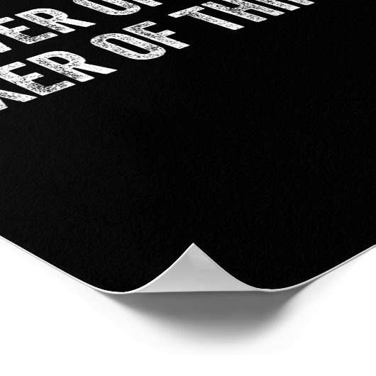 Knower Of Stuff Fixer Of Things Men Dad Funny Mech Poster (Hoek)