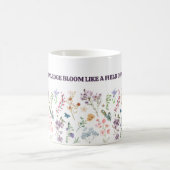 Knowledge bloom mug, wildflower study inspiration koffiemok (Center)
