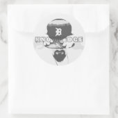 Knowledge Circle-Sticker Ronde Sticker (Tas)