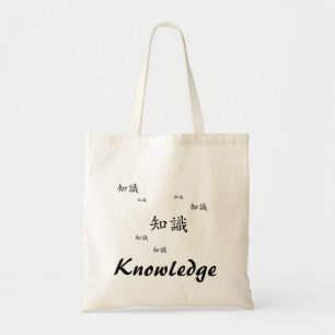Knowledge kanji   Bag Tote Bag