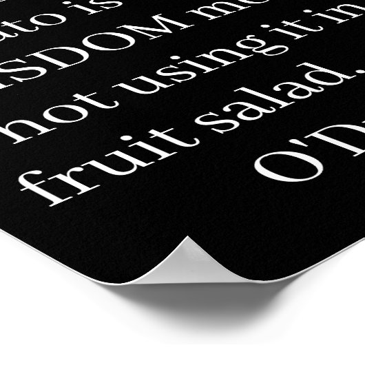 Knowledge means knowing that a tomato is a fruit poster (Hoek)