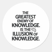 Knowledge Sticker (Voorkant)