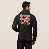 Knowledgent Zip Up Hooded Sweatshirt (Achterkant volledig)