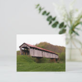 Knowlton Covered Bridge-Briefkaart Briefkaart (Staand voorkant)