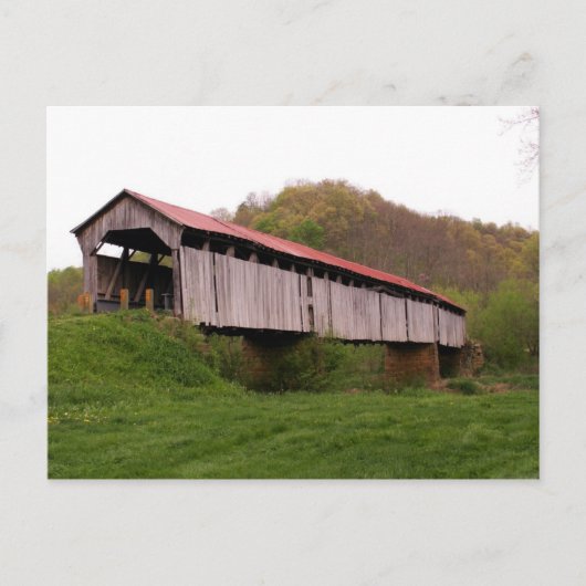 Knowlton Covered Bridge-Briefkaart Briefkaart (Voorkant)