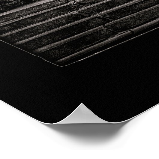 Knox College Entrance No 1 met Border Poster (Hoek)