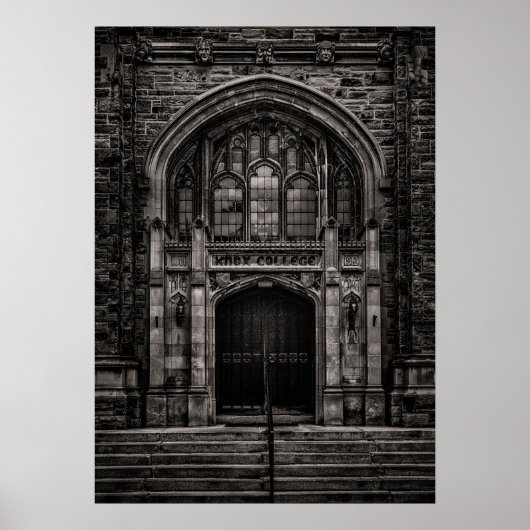 Knox College Ingang No 1 Poster (Voorkant)