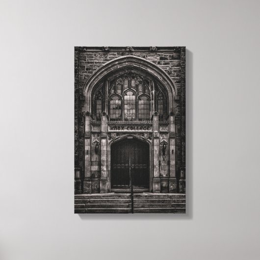 Knox College Ingang Nr 1 Canvas Afdruk (Voorkant)