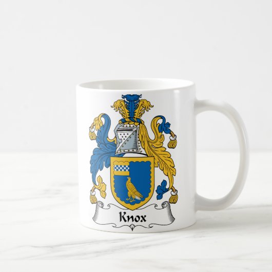 Knox Family Crest Koffiemok (Rechts)