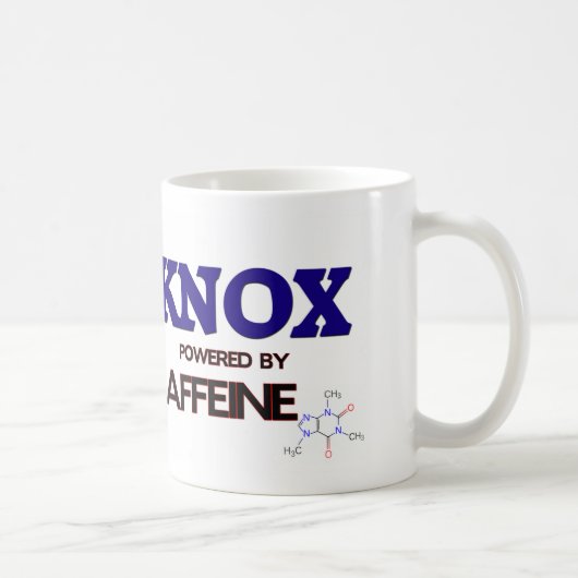Knox met cafeïne koffiemok (Rechts)