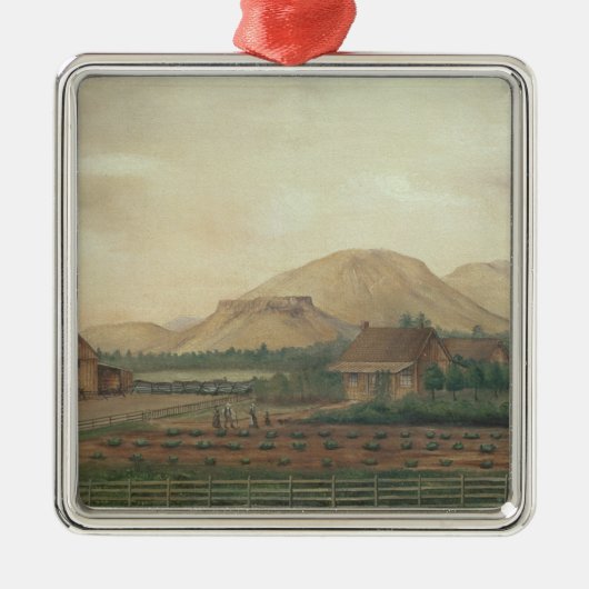 Knox Ranch, Idaho Metalen Ornament (Voorkant)
