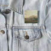 Knox Ranch, Idaho Vierkante Button 5,1 Cm (In situ)