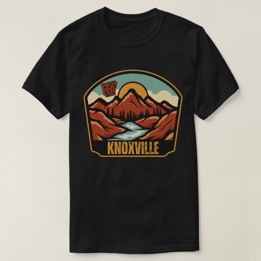Knoxville, Arkansas T-shirt (Design voorkant)