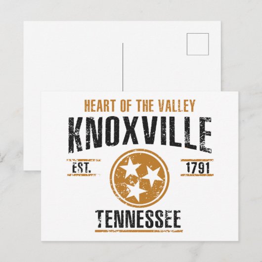 Knoxville Briefkaart (Voorkant / Achterkant)