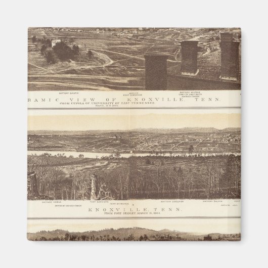 Knoxville, Chattanooga Magneet (Voorkant)