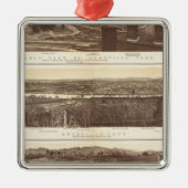 Knoxville, Chattanooga Metalen Ornament (Voorkant)