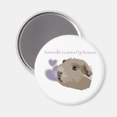 Knoxville Guinee Varken Reddingsmagneet Magneet (Voorkant / Achterkant)