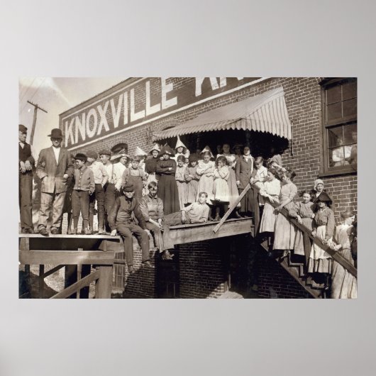 Knoxville Knitting Works, 1910 Poster (Voorkant)