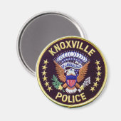 Knoxville Politie Magneet (Voorkant / Achterkant)