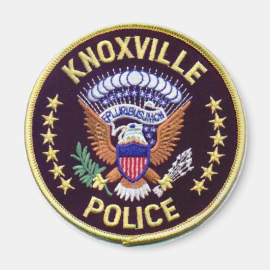 Knoxville Politie Magneet (Voorkant)
