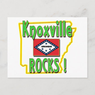 Knoxville Rocks. (groen) Briefkaart