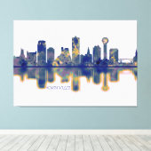 Knoxville Skyline Canvas Afdruk (Insitu (Houten vloer))