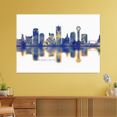 Knoxville Skyline Canvas Afdruk (Insitu (Woonkamer))