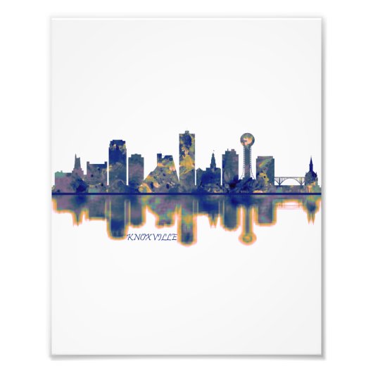 Knoxville Skyline Foto Afdruk (Voorkant)