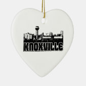 Knoxville Skyline Keramisch Ornament (Rechts)
