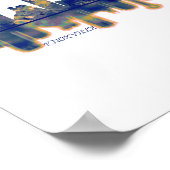 Knoxville Skyline Poster (Hoek)