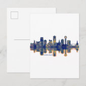 Knoxville Skyline Uitnodiging Briefkaart (Voorkant / Achterkant)