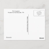 Knoxville Sunsphere Briefkaart (Achterkant)