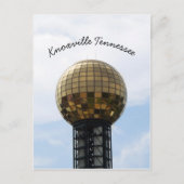 Knoxville Sunsphere Briefkaart (Voorkant)