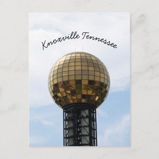 Knoxville Sunsphere Briefkaart (Voorkant)