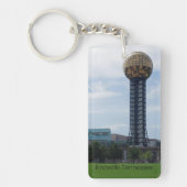 Knoxville Sunsphere Sleutelhanger (Voorkant)