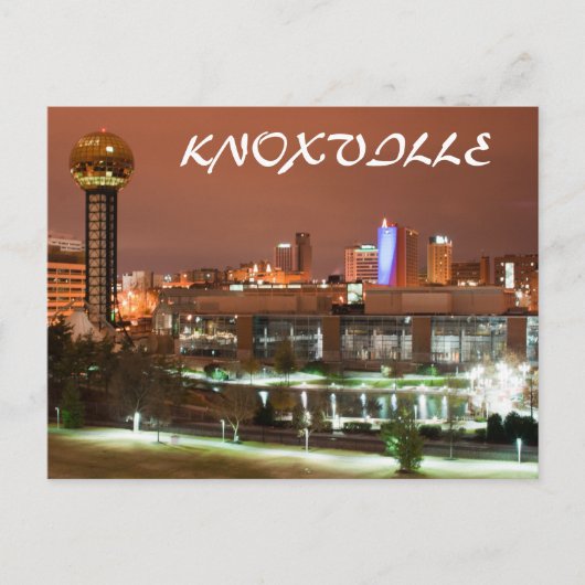 KNOXVILLE T BRIEFKAART (Voorkant)