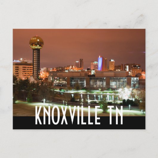 KNOXVILLE T BRIEFKAART (Voorkant)