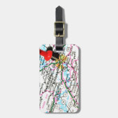 Knoxville, Tennessee Bagagelabel (Voorkant verticaal)