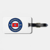 Knoxville Tennessee Bagagelabel (Achterkant horizontaal)