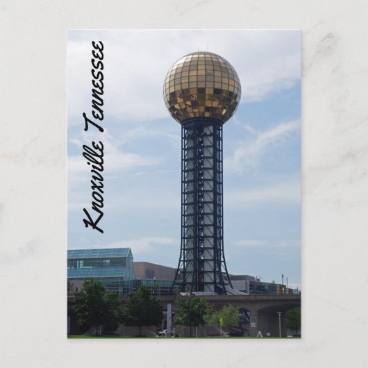 Knoxville Tennessee Briefkaart (Voorkant)