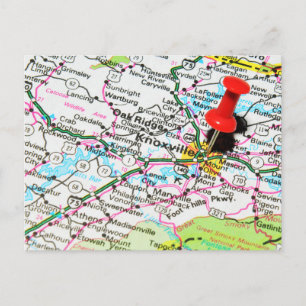 Knoxville, Tennessee Briefkaart