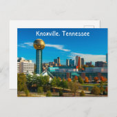 Knoxville Tennessee Briefkaart (Voorkant / Achterkant)