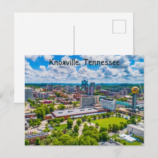 Knoxville Tennessee Briefkaart (Voorkant / Achterkant)